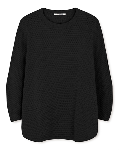 Sibin Linnebjerg - Adi Poncho - Black